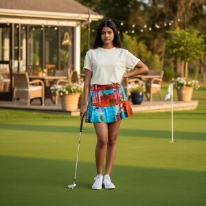 Bluefish Golf/Tennis Retreat Full Skort w/ Shorts and pockets Size M/L